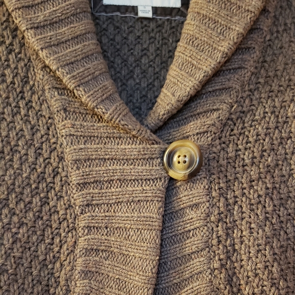 Abercrombie & Fitch Wool Brown Vest Size Small - Picture 3 of 6